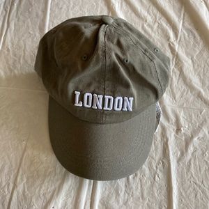 London Ball Cap W/Adjustable Strap NWOT